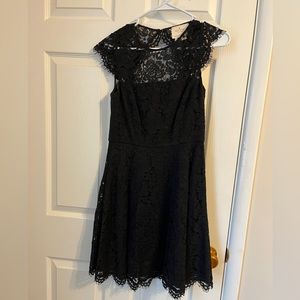 Kate Spade black dress with open back